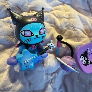 tokidoki Kuromi Galactic Cat + skateboard microphone accessories magnetic